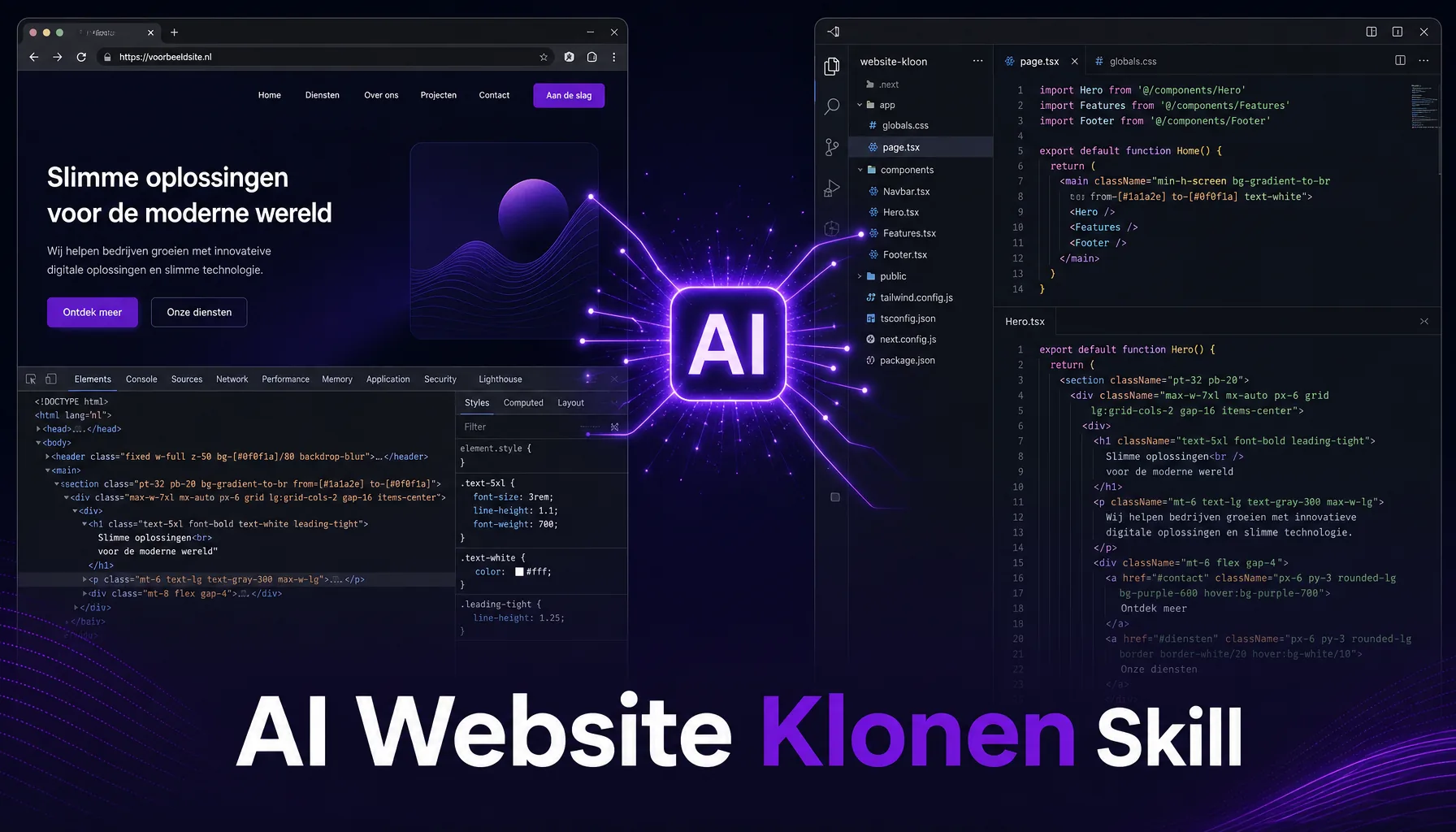 AI Website Klonen (Skill): hoe je elke website exact namaakt met AI