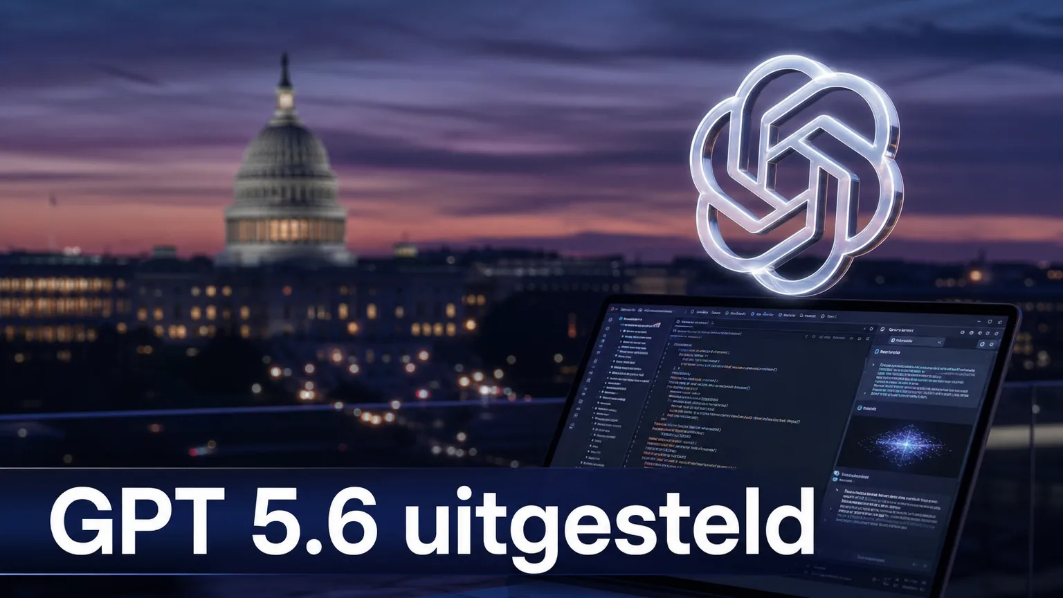 OpenAI stelt GPT 5.6 uit op verzoek van Amerikaanse overheid