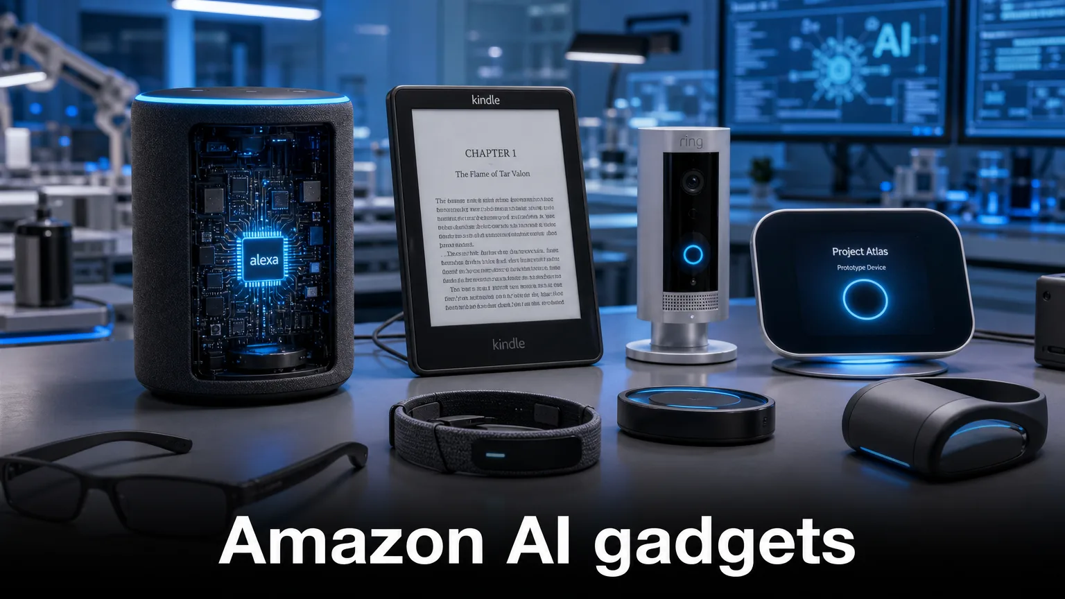 AI gadgets: Amazon lab vol gadgets en chips