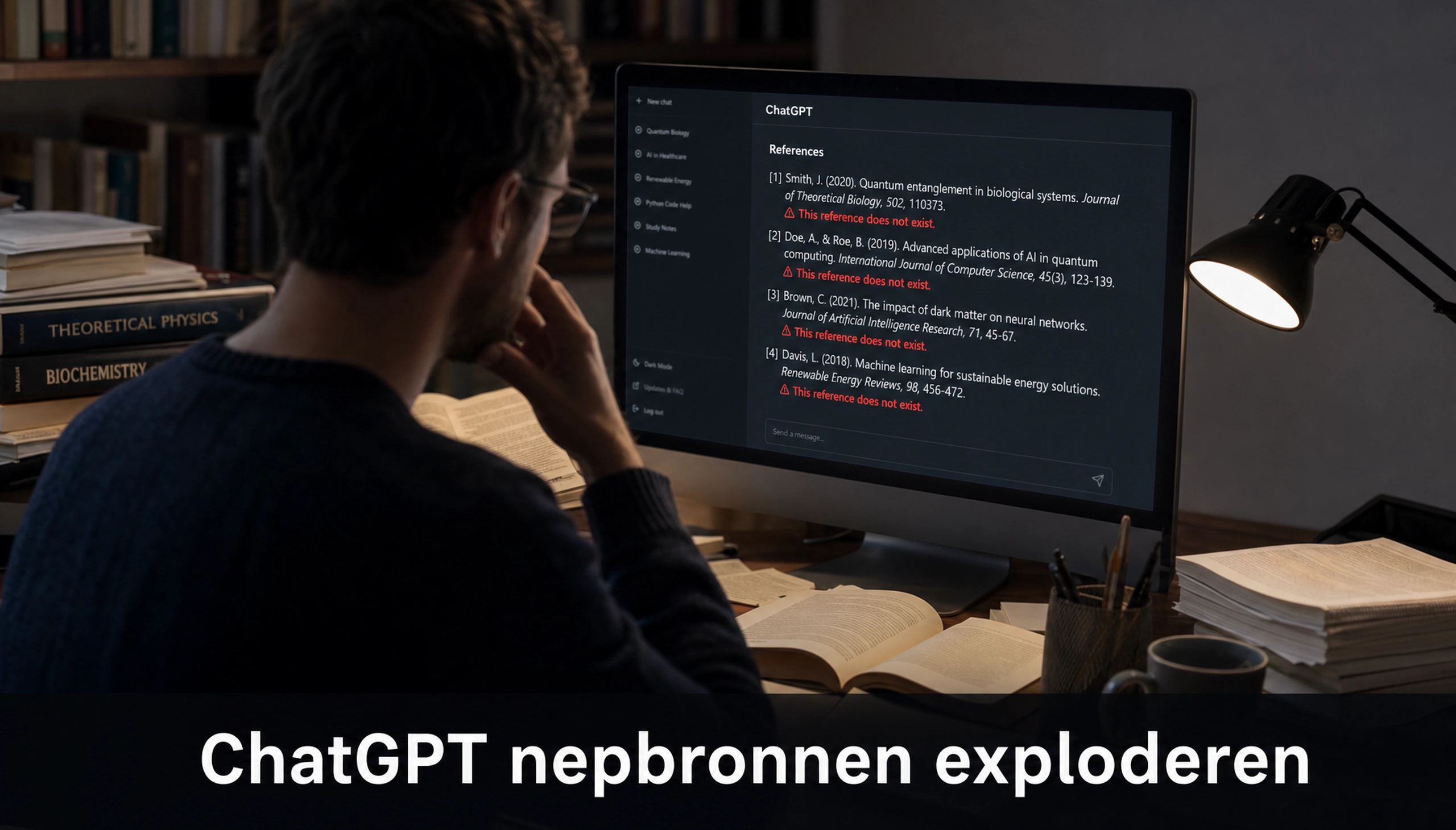 ChatGPT nepbronnen verzevenvoudigd in Nederlands onderzoek