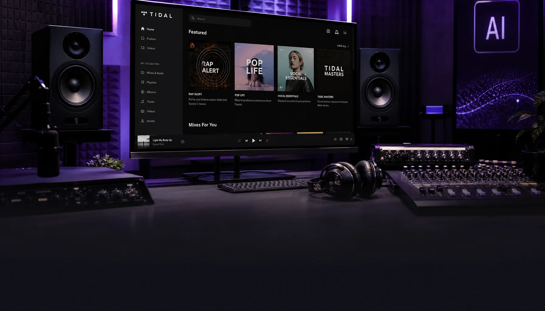 Tidal stopt met royalty's voor AI-muziek: wat dit betekent voor makers